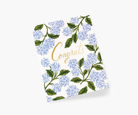 Tracy & Co Hydrangea Congrats Cards - Boxed Set