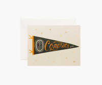 Tracy & Co Congrats Pennant Congrats Card - Single Card