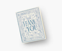 Tracy & Co Delft Thank You Card - Single Card