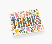 Tracy & Co Floral Thanks Thank You Cards - Boxed Set