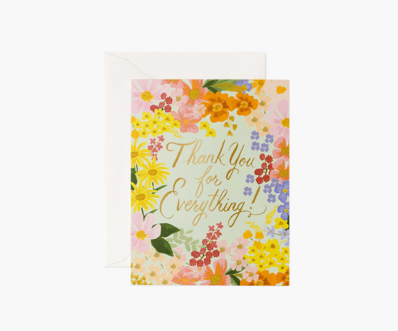 Tracy & Co Margaux Thank You Card - Single Card