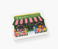 Tracy & Co Flower Shop Thank You Card - Single Card