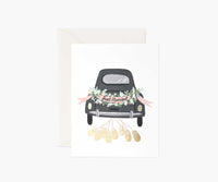 Tracy & Co Just Married Wedding Card - Single Card