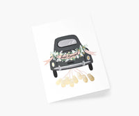 Tracy & Co Just Married Wedding Card - Single Card