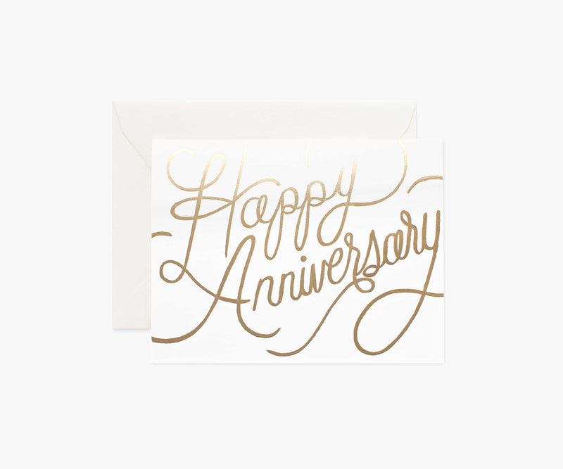 Tracy & Co Happy Anniversary Card - Single Card