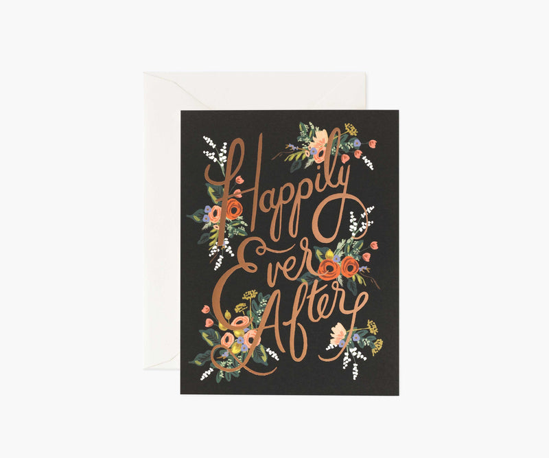 Tracy & Co Eternal Happily Ever After Wedding Card - Single Card