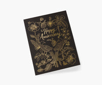 Tracy & Co Love Birds Anniversary Card - Single Card
