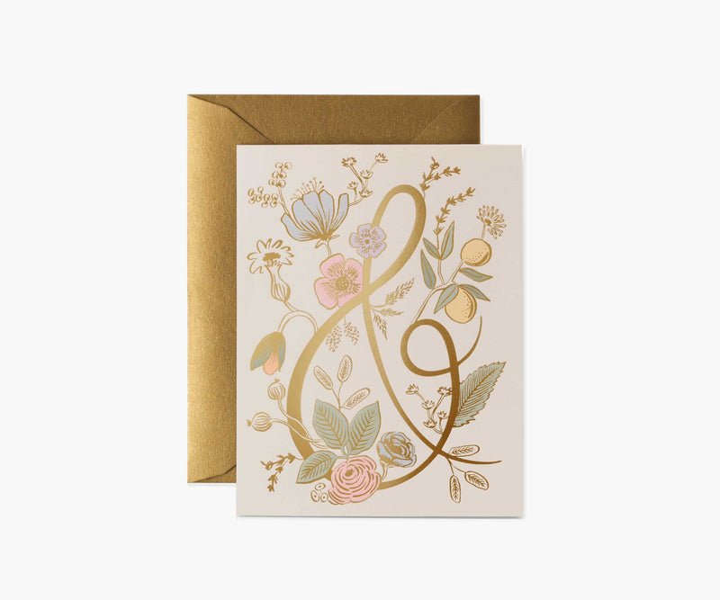 Tracy & Co Colette Wedding Card - Single Card