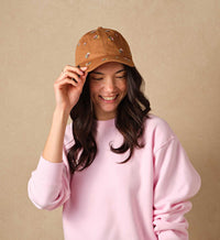 Tracy & Co Baseball Cap - Ditsy Dahlia