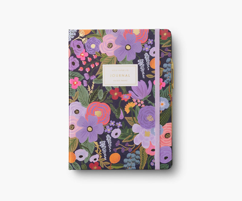 Tracy & Co Journal with Pen - Garden Party Violet