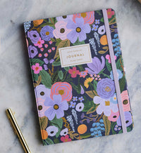 Tracy & Co Journal with Pen - Garden Party Violet