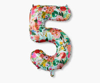Tracy & Co Numbered Foil Balloon - Garden Party