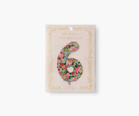 Tracy & Co Numbered Foil Balloon - Garden Party