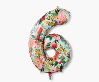 Tracy & Co Numbered Foil Balloon - Garden Party