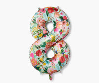 Tracy & Co Numbered Foil Balloon - Garden Party