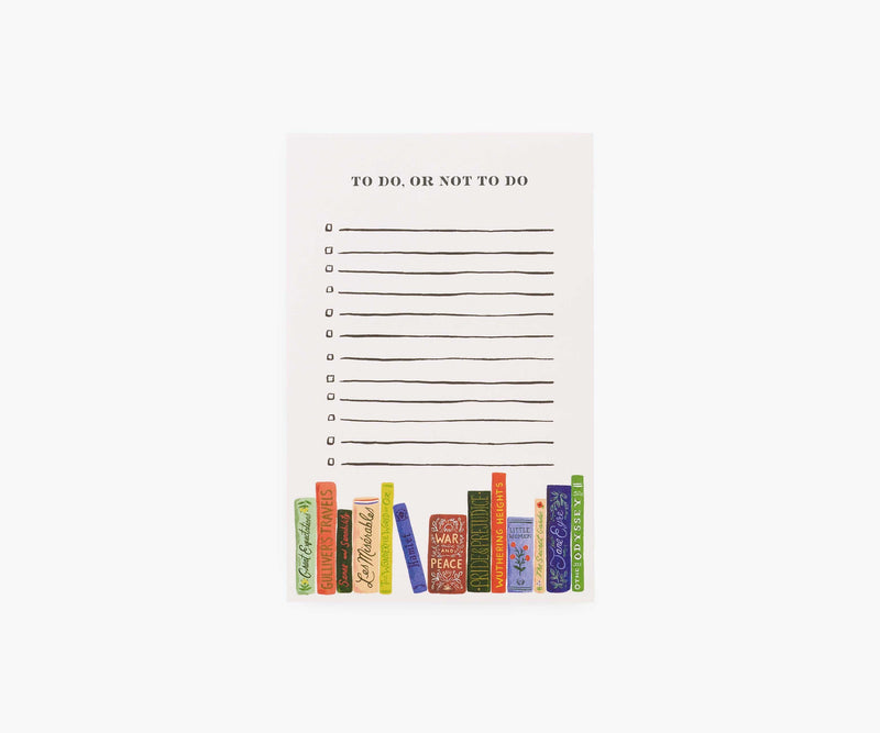 Tracy & Co Checklist Notepad - To Do or Not To Do