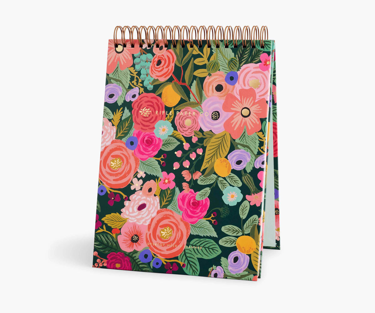 Tracy & Co Desktop Weekly Planner - Garden Party