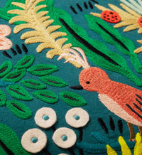 Tracy & Co Jungle Embroidered Pillow - Multi