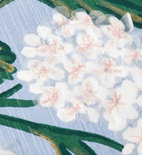Tracy & Co Hydrangea Embellished Pillow - Blue