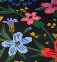 Tracy & Co Floral Medallion Printed Pillow - Navy