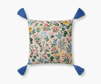 Tracy & Co Mayfair Embroidered Pillow - Cream