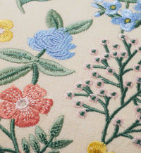 Tracy & Co Mayfair Embroidered Pillow - Cream