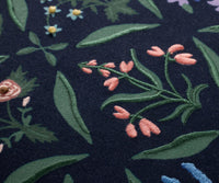 Tracy & Co Estee Embroidered Pillow - Navy