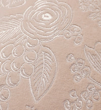Tracy & Co Colette Embroidered Pillow - Blush