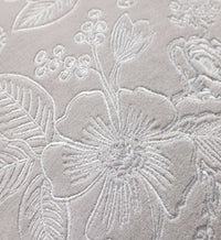 Tracy & Co Colette Embroidered Pillow - Grey