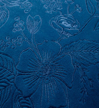 Tracy & Co Colette Embroidered Pillow - Blue