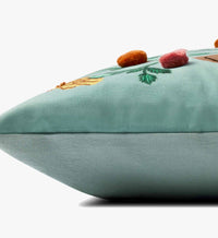 Tracy & Co Marisol Embroidered Pillow - Light Green