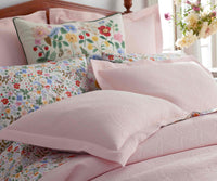 Tracy & Co Embroidered Pillow Cover - Strawberry Fields