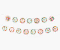 Tracy & Co Letter Garland - Garden Party