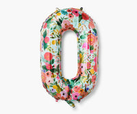 Tracy & Co Numbered Foil Balloon - Garden Party