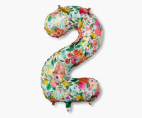 Tracy & Co Numbered Foil Balloon - Garden Party