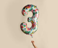 Tracy & Co Numbered Foil Balloon - Garden Party