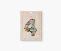 Tracy & Co Numbered Foil Balloon - Garden Party
