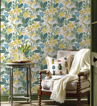 Tracy & Co Amalfi Peel & Stick Wallpaper - Blue & Green