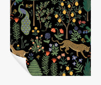 Tracy & Co Menagerie Peel & Stick Wallpaper - Black