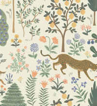 Tracy & Co Menagerie Peel & Stick Wallpaper - Cream