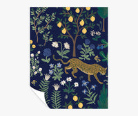 Tracy & Co Menagerie Peel & Stick Wallpaper Sample - Navy