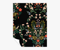 Tracy & Co Luxembourg Peel & Stick Wallpaper Sample - Black Multi