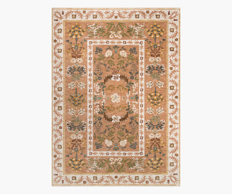 Tracy & Co Kismet Arabesque Power Loomed Rug - Camel