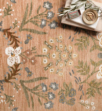Tracy & Co Kismet Arabesque Power Loomed Rug - Camel