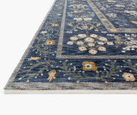 Tracy & Co Kismet Arabesque Power Loomed Rug - Navy