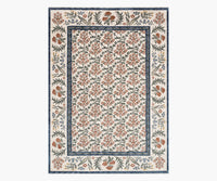 Tracy & Co Kismet Suzani Garden Power-Loomed Rug - Cream