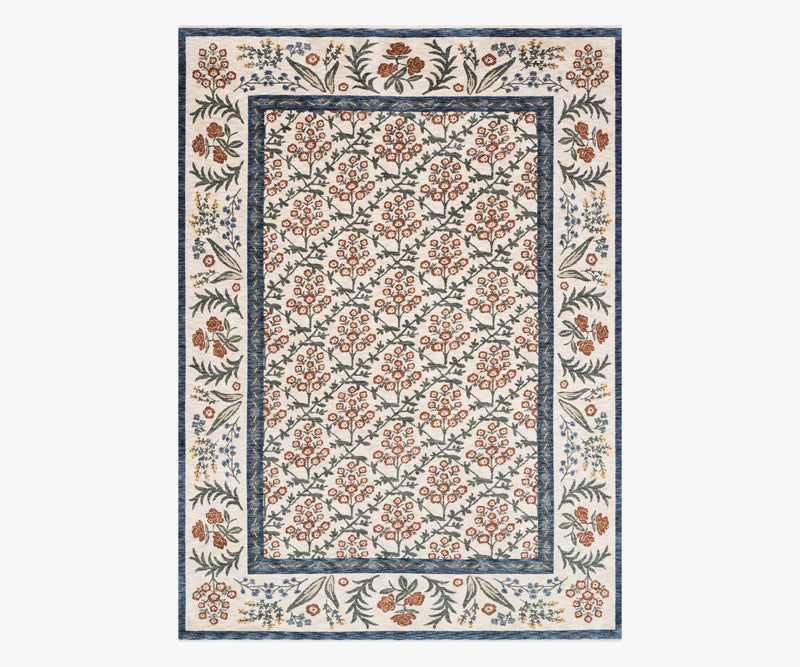 Tracy & Co Kismet Suzani Garden Power-Loomed Rug - Cream