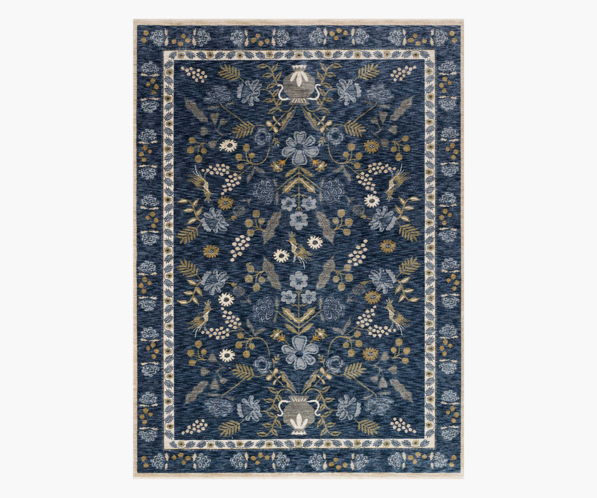 Tracy & Co Kismet Amphora Power-Loomed Rug - Navy