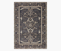 Tracy & Co Fiore Florence Power Loomed Rug - Charcoal