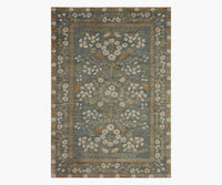 Tracy & Co Fiore Florence Power Loomed Rug - Slate & Sage